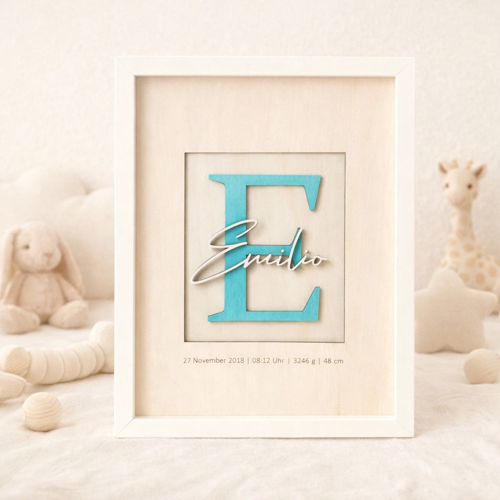 Bilderrahmen "Buchstabe"