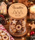 Personalisiertes Vorratsglas "Tannenbaum"