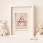 Bilderrahmen "Buchstabe"