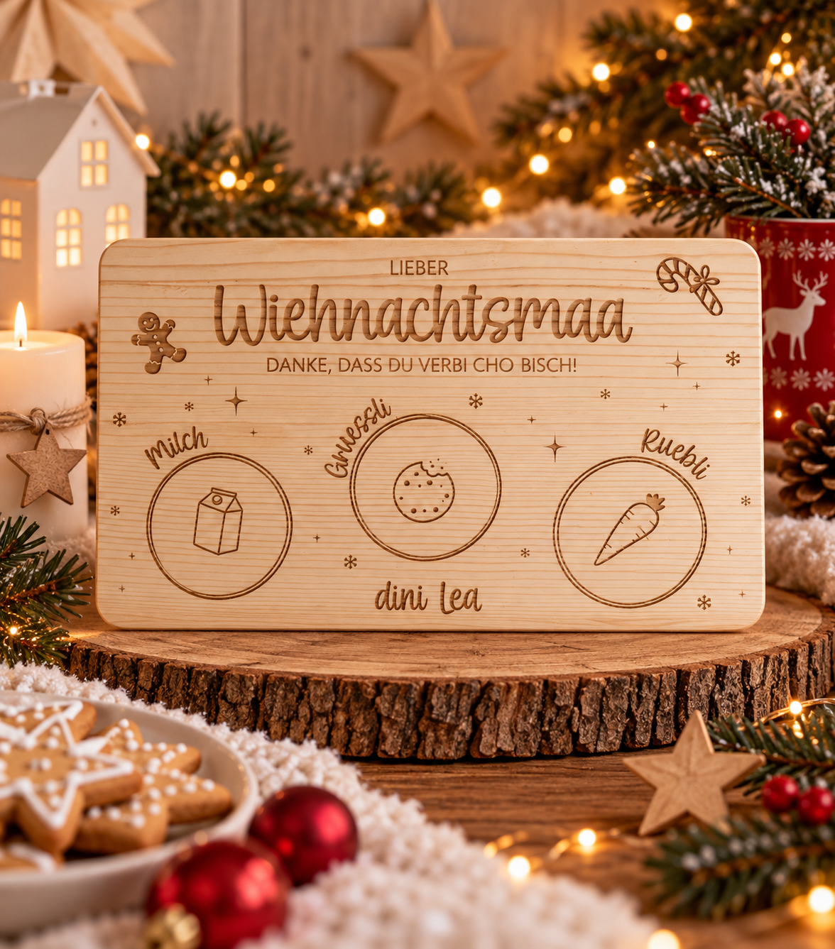 Brettli "Wiehnachtsmaa"