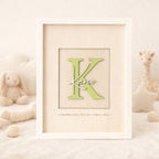 Bilderrahmen "Buchstabe"