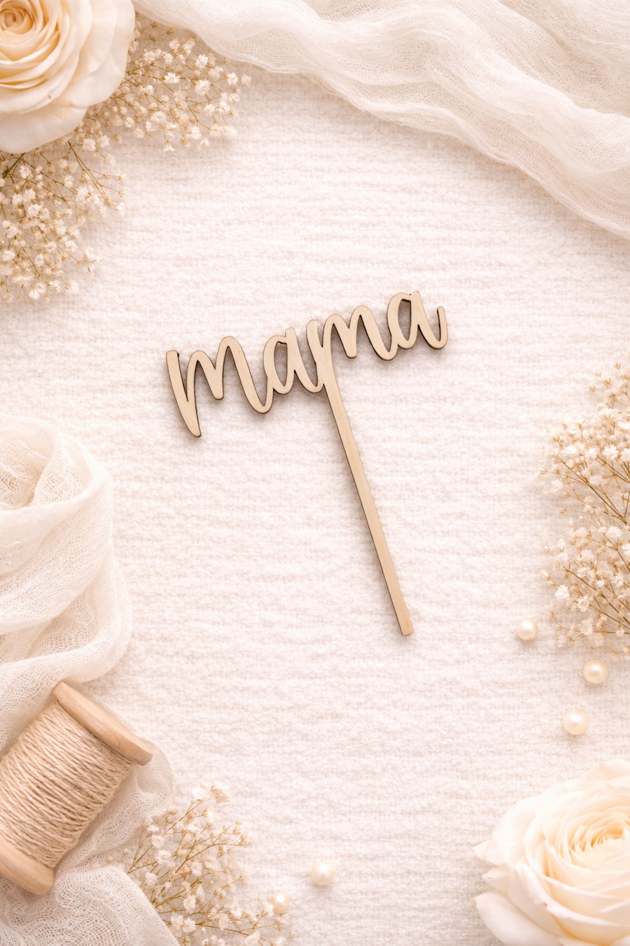 Caketopper "Wunschwort"