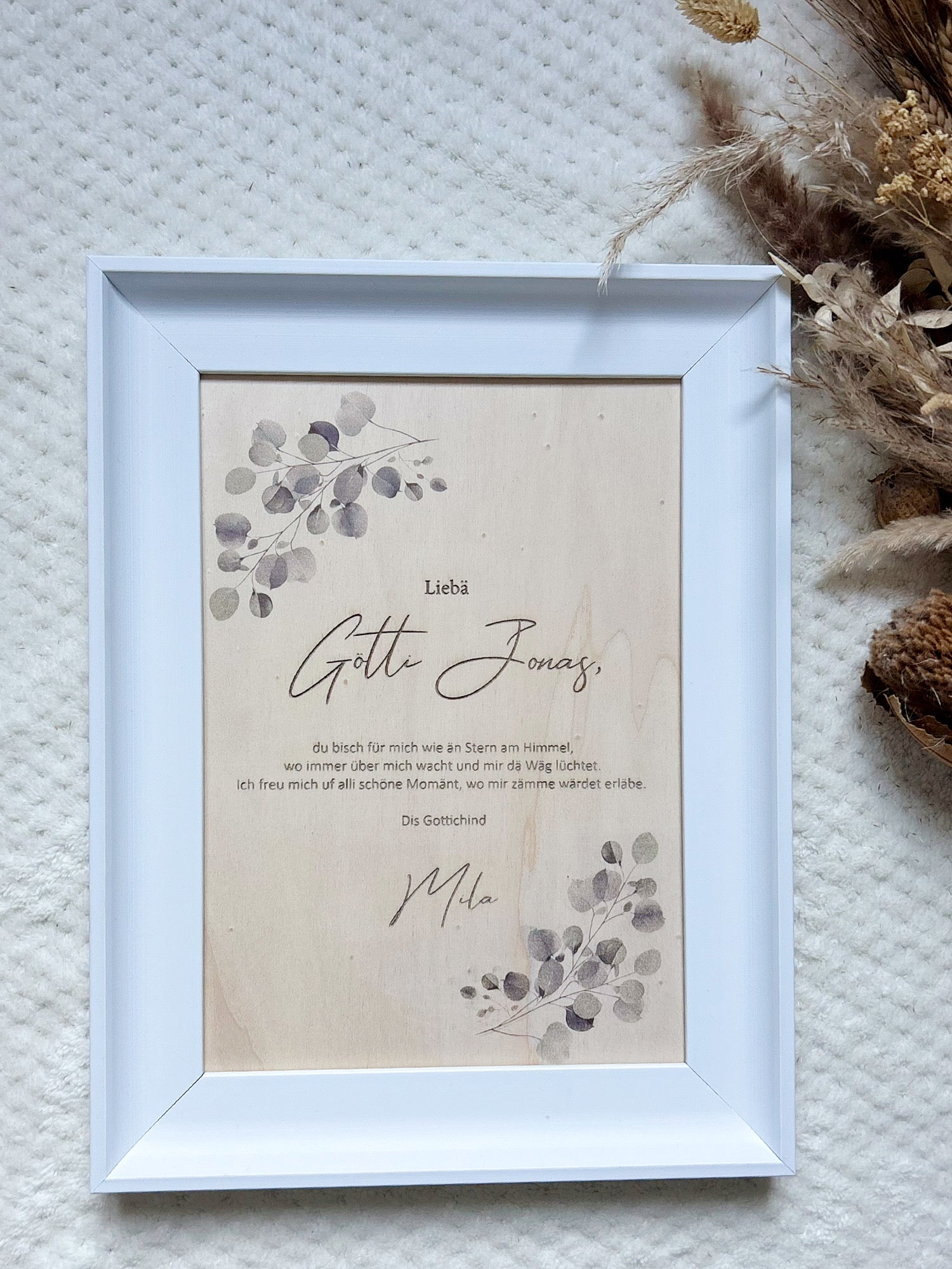 Patenbrief - Eukalyptus "Gotti/Götti"