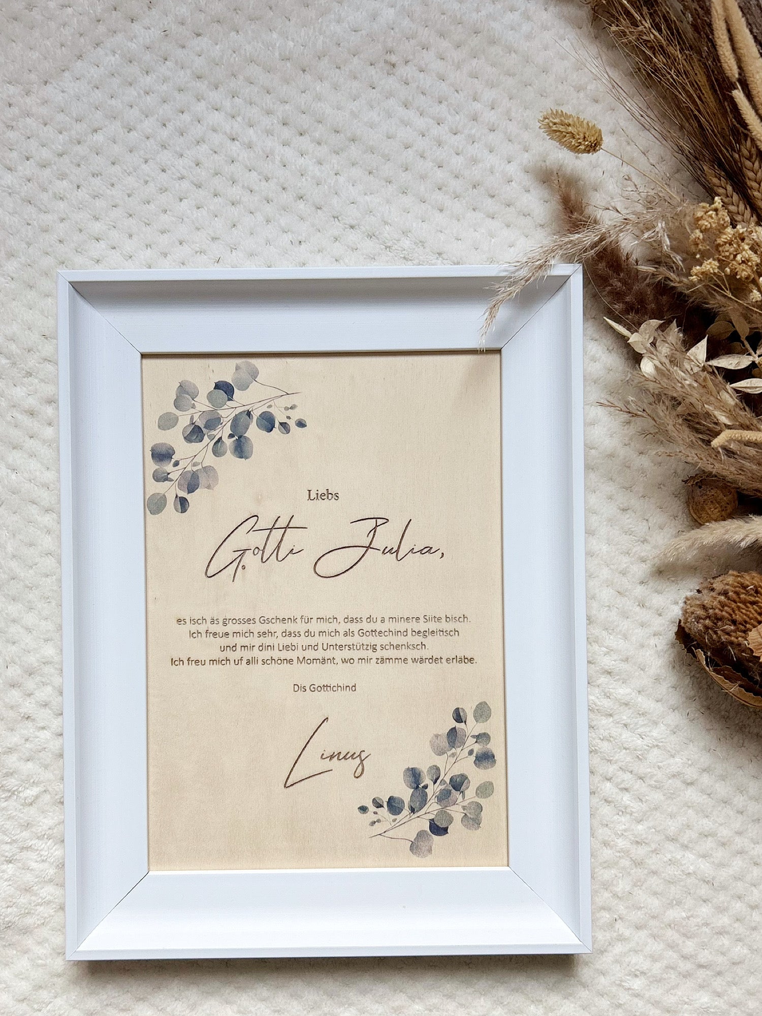 Patenbrief - Eukalyptus "Gotti/Götti"