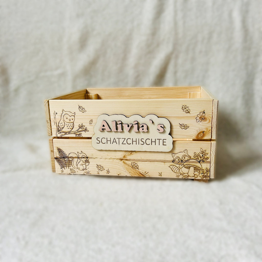 Schatzchischte "Waldtiere"