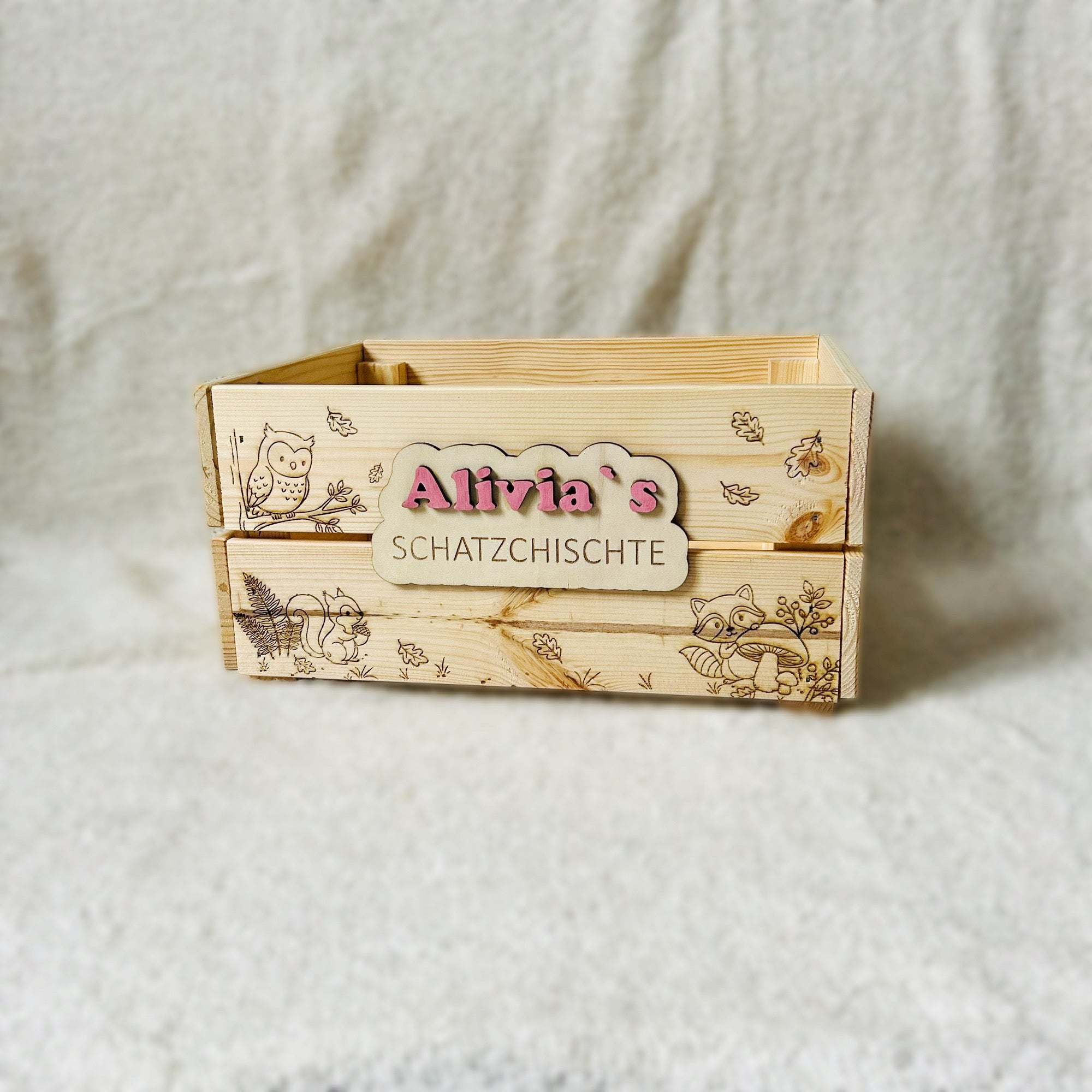 Schatzchischte "Waldtiere"