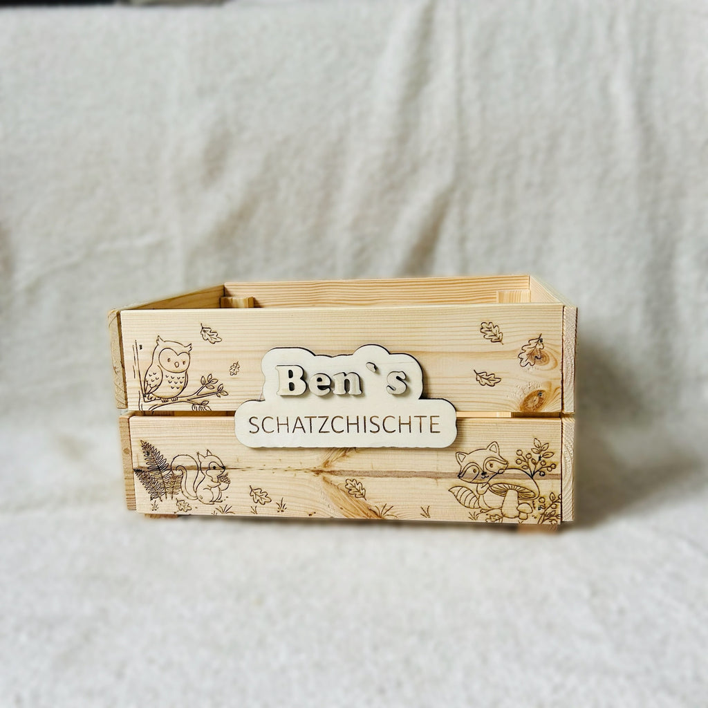 Schatzchischte "Waldtiere"