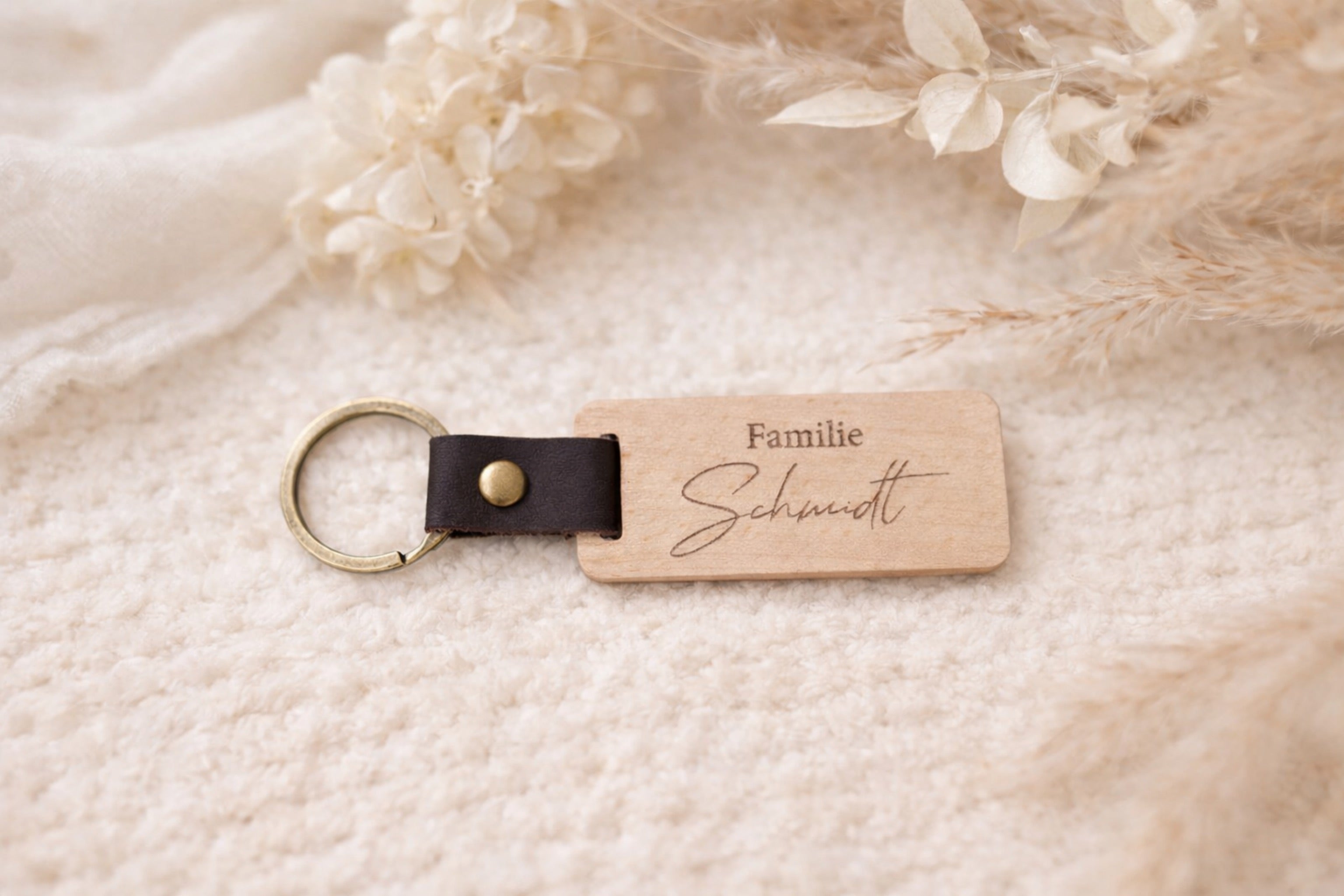 Schlüsselanhänger "Familienname"