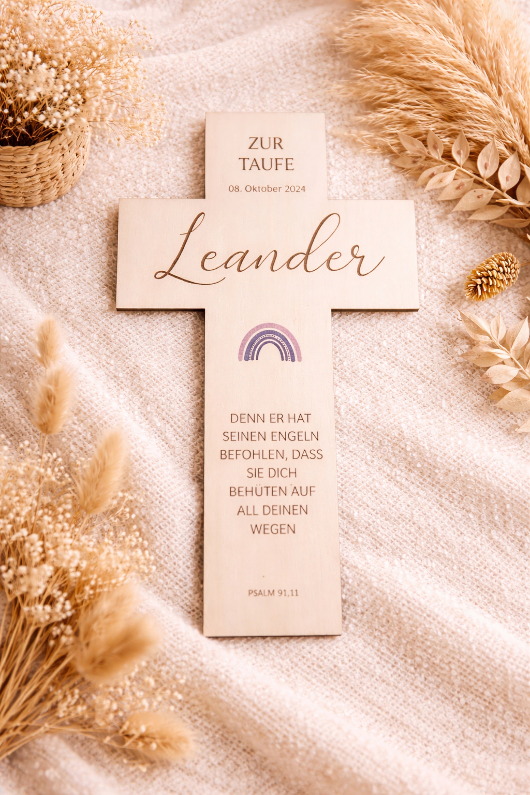 Taufkreuz "Regenbogen 1"