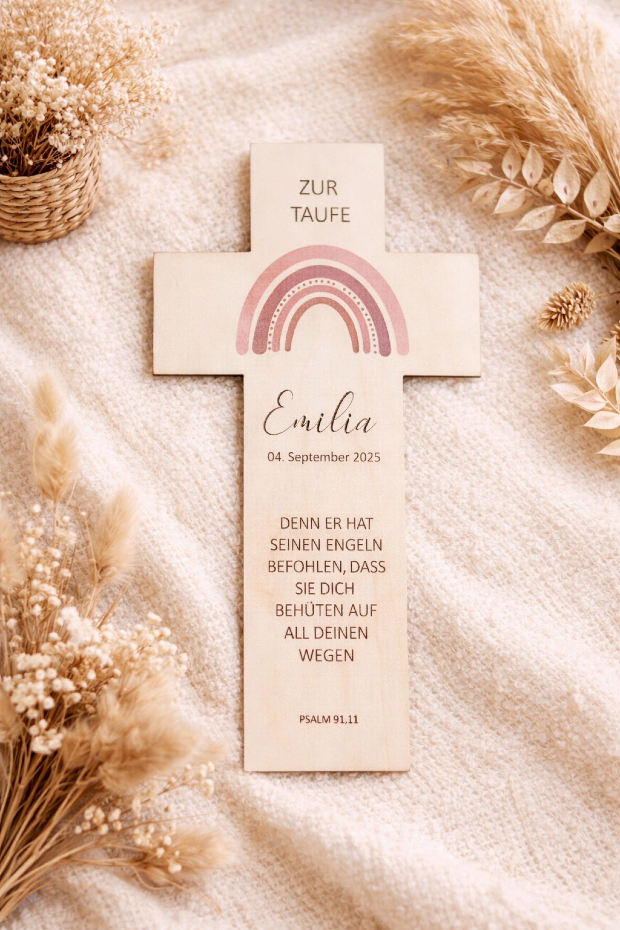 Taufkreuz "Regenbogen"